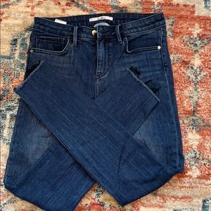 Sam Edelman jeans: raw hem